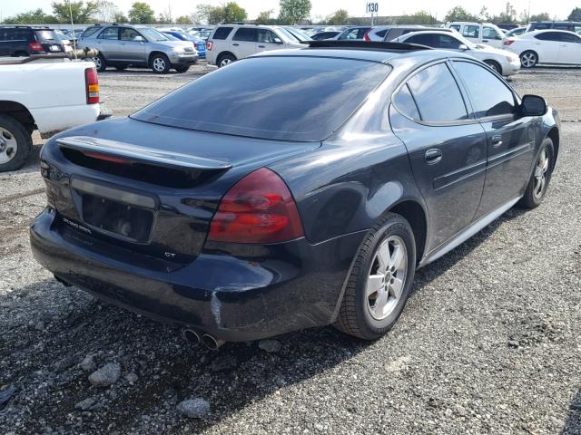 2G2WS522951218311 - 2005 PONTIAC GRAND PRIX BLACK photo 4
