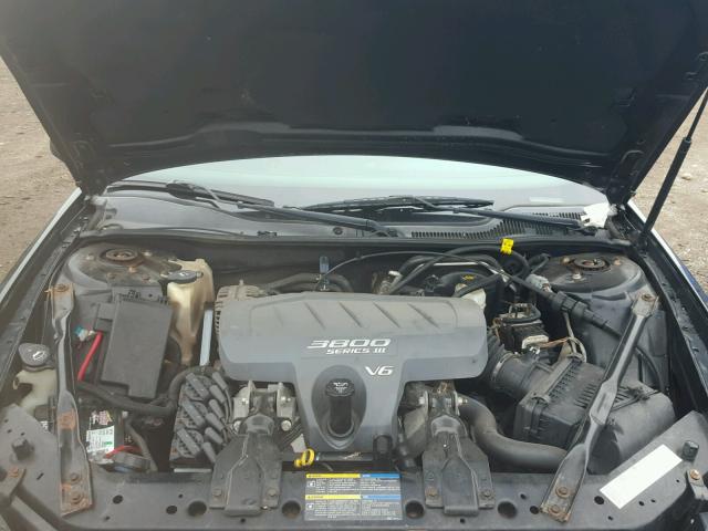 2G2WS522951218311 - 2005 PONTIAC GRAND PRIX BLACK photo 7