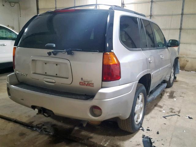 1GKDT13S642292845 - 2004 GMC ENVOY SILVER photo 4