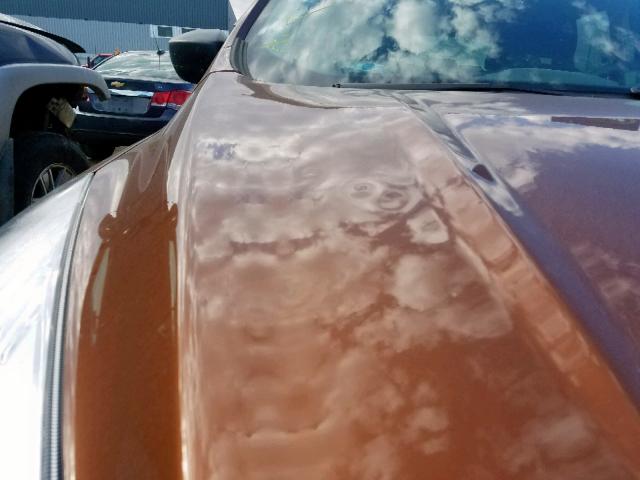 1FMCU0F72HUA34639 - 2017 FORD ESCAPE S ORANGE photo 9