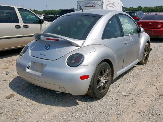 3VWDD21C52M411627 - 2002 VOLKSWAGEN NEW BEETLE ვერცხლისფერი ფოტო 4