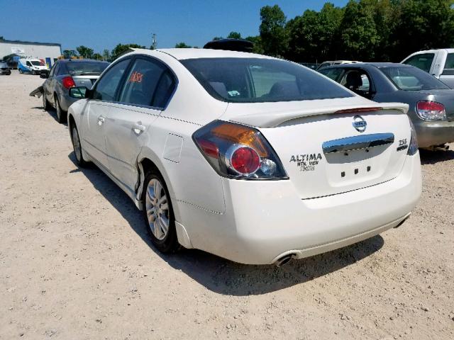 1N4AL2AP6CC115648 - 2012 NISSAN ALTIMA BAS WHITE photo 3