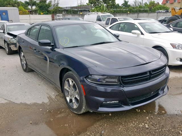 2C3CDXJG9HH511496 - 2017 DODGE CHARGER SX GRAY photo 1