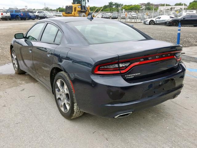 2C3CDXJG9HH511496 - 2017 DODGE CHARGER SX GRAY photo 3