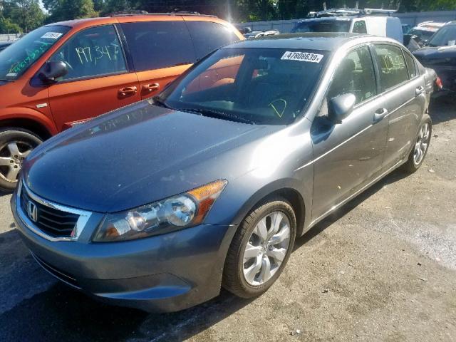 JHMCP26838C034671 - 2008 HONDA ACCORD EXL GRAY photo 2