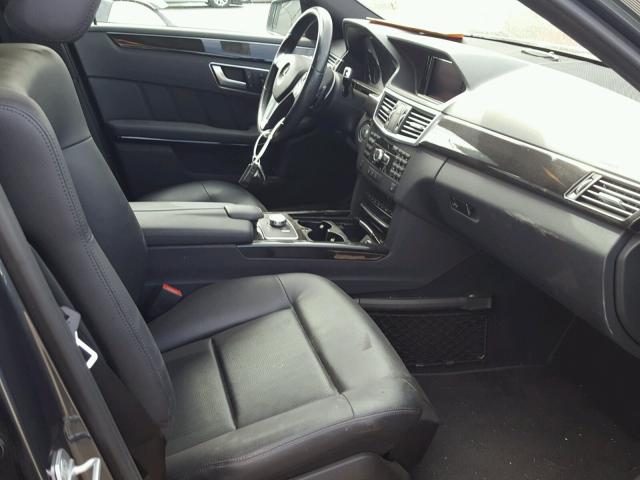 WDDHF5KB7DA690543 - 2013 MERCEDES-BENZ E 350 GRAY photo 5