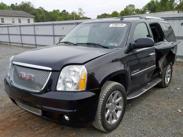 1GKFK63817J142908 - 2007 GMC YUKON DENA BLACK photo 2