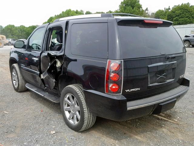 1GKFK63817J142908 - 2007 GMC YUKON DENA BLACK photo 3