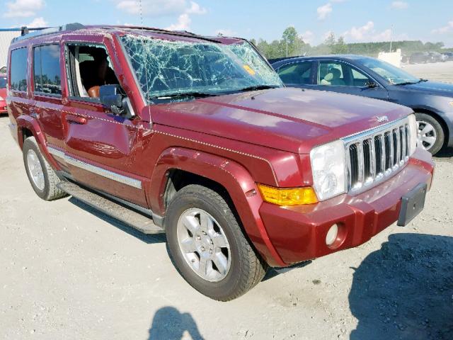 1J8HH58207C660149 - 2007 JEEP COMMANDER 勃艮第红 照片 1