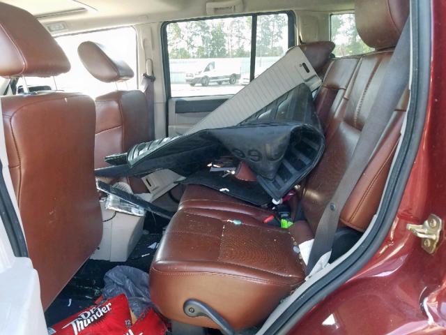 1J8HH58207C660149 - 2007 JEEP COMMANDER 勃艮第红 照片 6