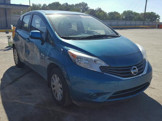 3N1CE2CP1FL444876 - 2015 NISSAN VERSA NOTE TEAL photo 1