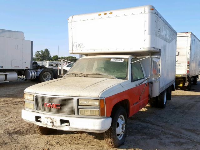 1GDJC34N8PE544242 - 1993 GMC SIERRA C35 TWO TONE photo 2