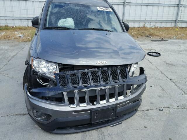 1J4NT1FA7BD288897 - 2011 JEEP COMPASS SP CHARCOAL photo 9