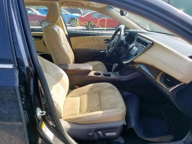 4T1BK1EB0FU188468 - 2015 TOYOTA AVALON XLE BLACK photo 5