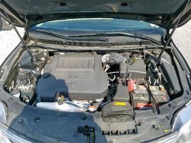 4T1BK1EB0FU188468 - 2015 TOYOTA AVALON XLE BLACK photo 7