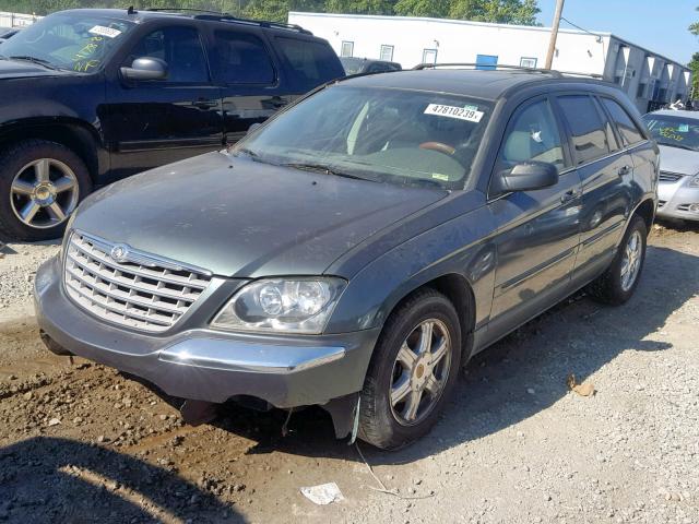 2C8GF68424R293871 - 2004 CHRYSLER PACIFICA GREEN photo 2