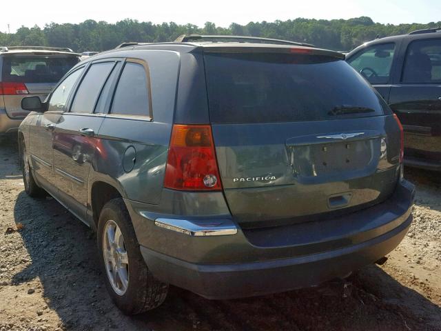 2C8GF68424R293871 - 2004 CHRYSLER PACIFICA GREEN photo 3