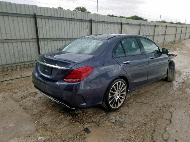 55SWF6EB8GU131418 - 2016 MERCEDES-BENZ C 450 4MAT CHARCOAL photo 4