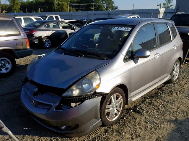 JHMGD38678S042841 - 2008 HONDA FIT SPORT 银色 照片 2