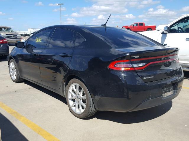 1C3CDFBA8DD340316 - 2013 DODGE DART SXT BLACK photo 3