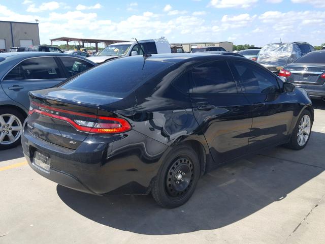 1C3CDFBA8DD340316 - 2013 DODGE DART SXT BLACK photo 4