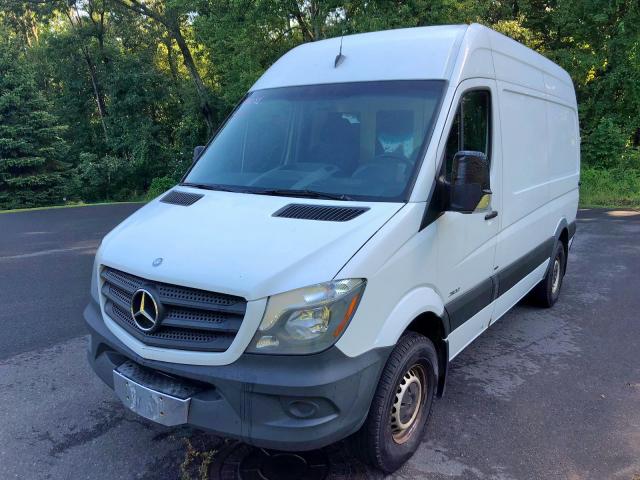 WD3PE7CC1E5855423 - 2014 MERCEDES-BENZ SPRINTER 2 WHITE photo 2