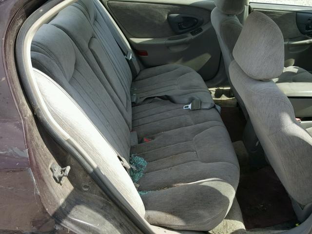 1G1NE52M9W6131396 - 1998 CHEVROLET MALIBU LS Tünd qırmızı foto 6