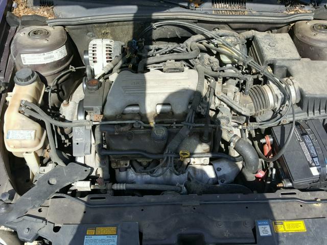 1G1NE52M9W6131396 - 1998 CHEVROLET MALIBU LS Tünd qırmızı foto 7