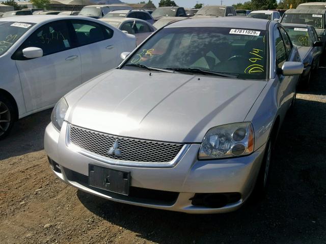 4A32B2FF6BE009475 - 2011 MITSUBISHI GALANT FE SILVER photo 2