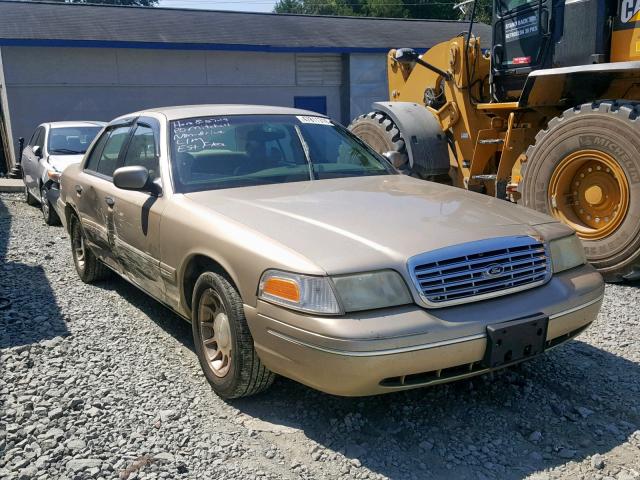 2FAFP74W3XX166351 - 1999 FORD CROWN VICT BEIGE photo 1