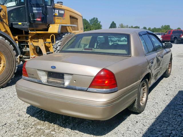 2FAFP74W3XX166351 - 1999 FORD CROWN VICT BEIGE photo 4