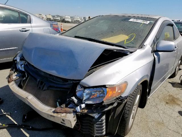 2HGFG12948H534585 - 2008 HONDA CIVIC EXL 银色 照片 2