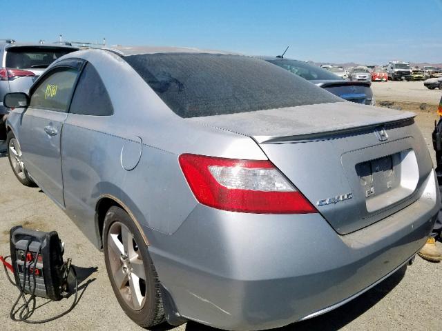 2HGFG12948H534585 - 2008 HONDA CIVIC EXL 银色 照片 3