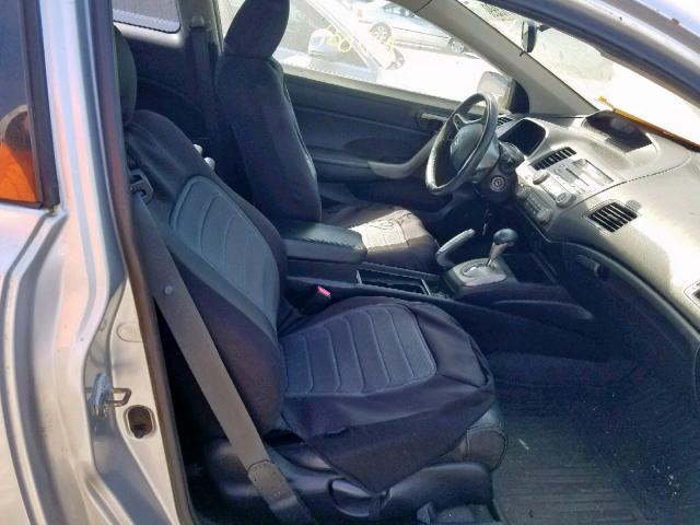 2HGFG12948H534585 - 2008 HONDA CIVIC EXL 银色 照片 5