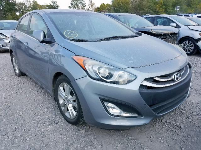 KMHD35LH6EU207589 - 2014 HYUNDAI ELANTRA GT GRAY photo 1