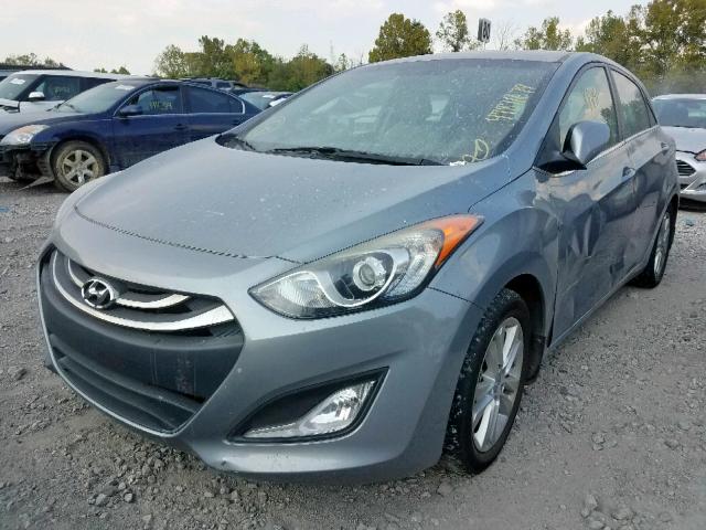 KMHD35LH6EU207589 - 2014 HYUNDAI ELANTRA GT GRAY photo 2