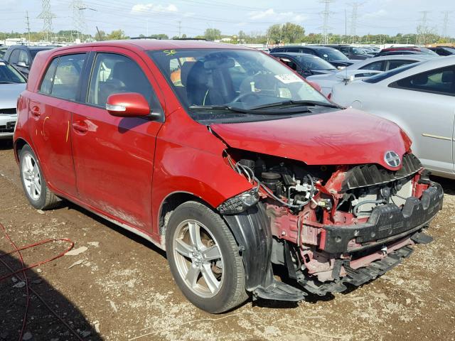 JTKKUPB49D1029169 - 2013 TOYOTA SCION XD RED photo 1