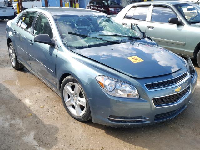 1G1ZG57N494115555 - 2009 CHEVROLET MALIBU LS TURQUOISE photo 1