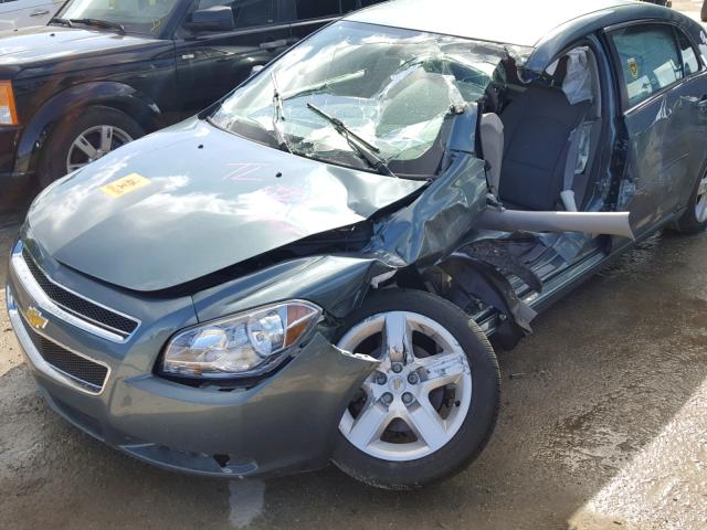 1G1ZG57N494115555 - 2009 CHEVROLET MALIBU LS TURQUOISE photo 9
