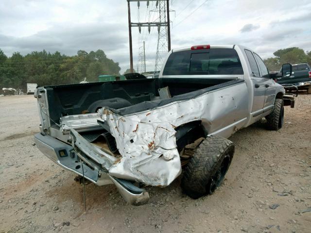 3D7MS48C95G818918 - 2005 DODGE RAM 3500 S SILVER photo 4