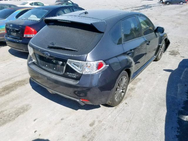 JF1GR7E6XEG239747 - 2014 SUBARU IMPREZA WR GRAY photo 4