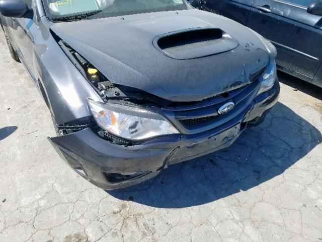 JF1GR7E6XEG239747 - 2014 SUBARU IMPREZA WR GRAY photo 9