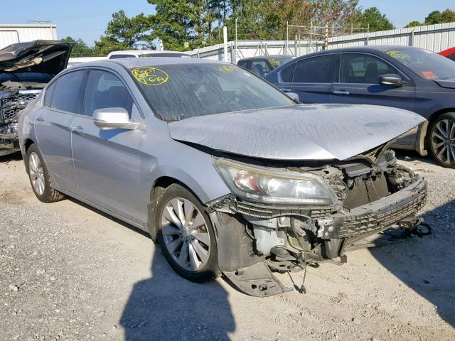 1HGCR2F84DA114077 - 2013 HONDA ACCORD EXL WHITE photo 1