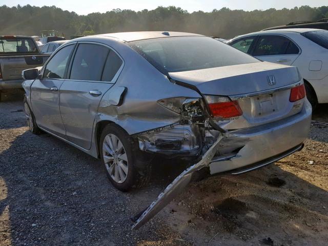 1HGCR2F84DA114077 - 2013 HONDA ACCORD EXL WHITE photo 3