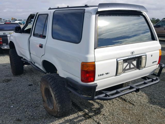 JT3VN39W4P0109009 - 1993 TOYOTA 4RUNNER VN WHITE photo 3