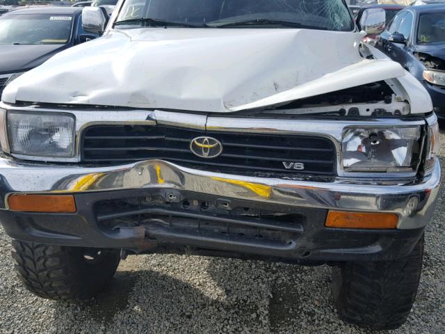 JT3VN39W4P0109009 - 1993 TOYOTA 4RUNNER VN WHITE photo 9