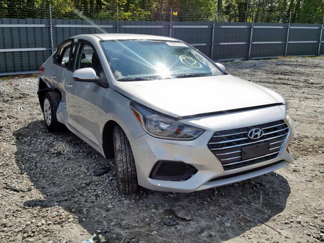 3KPC24A32KE065501 - 2019 HYUNDAI ACCENT SE SILVER photo 1