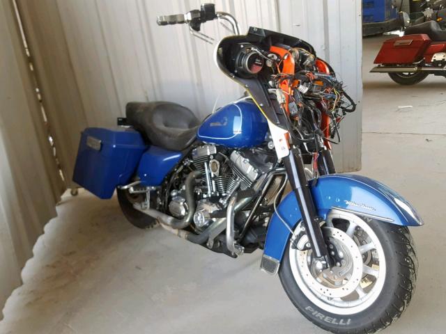 1HD1FC4177Y604257 - 2007 HARLEY-DAVIDSON FLHTCUI BLUE photo 1