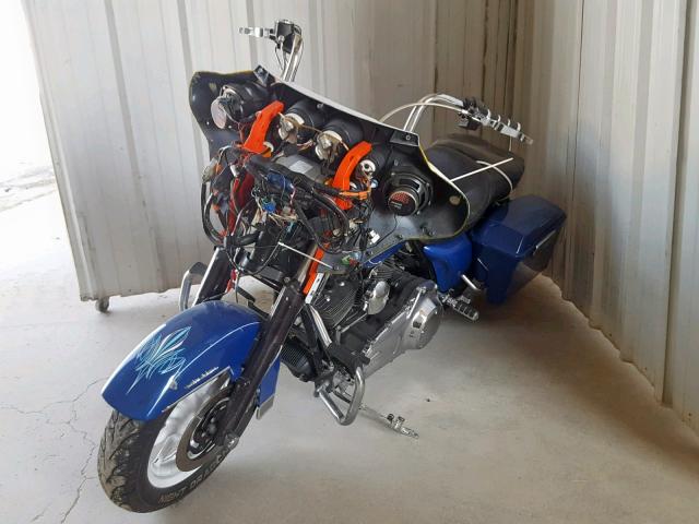 1HD1FC4177Y604257 - 2007 HARLEY-DAVIDSON FLHTCUI BLUE photo 2