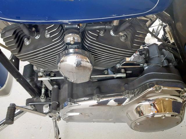 1HD1FC4177Y604257 - 2007 HARLEY-DAVIDSON FLHTCUI BLUE photo 7